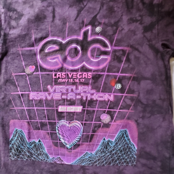 New Never Worn EDC Vegas Rave-a-thon Rave Recovery T-shirt - Picture 3 of 5